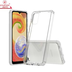 Hybrid Hard Acrylic + TPU Cover for Samsung A03 / A04e – Clear