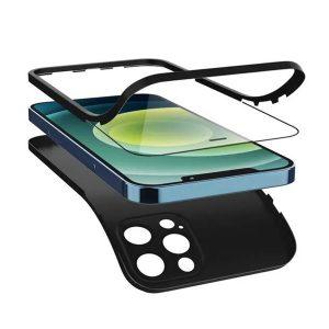 Green 360 Carcasa Protector iP 12 Pro Max Privacy – Black