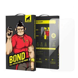 Kingkong Glass Protector 2.5D Silk Print HD iP 14 Pro Max – Black (BOND)