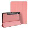 DUX DUCIS Domo Series Tri-fold Stand Leather Cover Samsung Galaxy Tab S6 - Pink - Image 2