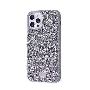 The Bling World iP 13 Pro Crystal Cover – Silver