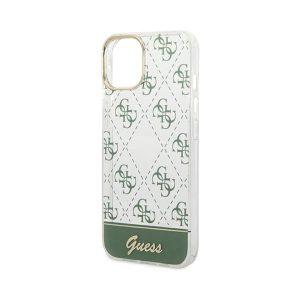Guess 4G Electro Script Hard Cover for iP 14 – Kaki (GUHCP14SHG4MHA)