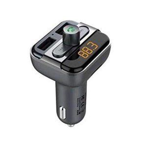 Earldom Car Kit Wireless MP3 + Fast Charger 3.4A – Gray