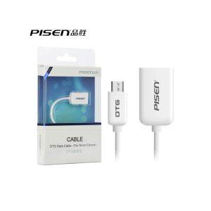 Pisen OTG Data Micro USB Cable – White
