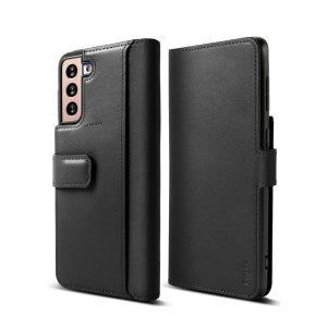 Ringke SAM S21 Plus Leather Folio Singature+ Cover – Black