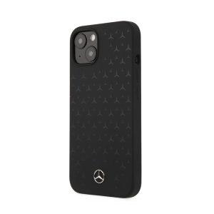 Mercedes-Benz iP 13 Pro Silicone With Stars Pattern – Black