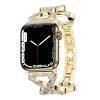 Green Bello Cyrstal Strap for Apple Watch 42/44/45mm - Gold (GNBLOWS45MGD)