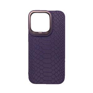 Kajsa Snake Pattern IPhone 14 Pro Max Cover – Purple