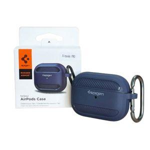 Spigen Rugged Armor Airpods 1/2 Case – Midnight Blue