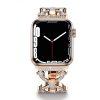 Green Bello Cyrstal Strap for Apple Watch 42/44/45mm - Gold (GNBLOWS45MGD) - Image 2