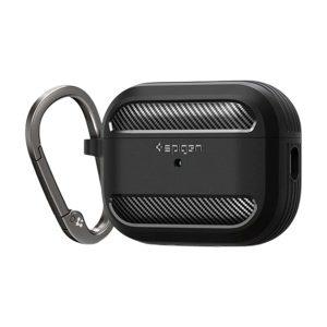 Spigen Rugged Armor Airpods 3 Case – Matte Black