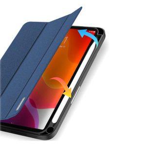 DUX DUCIS Domo Series Tri-fold Stand Leather Cover iPad Mini 6 (2021) – Blue