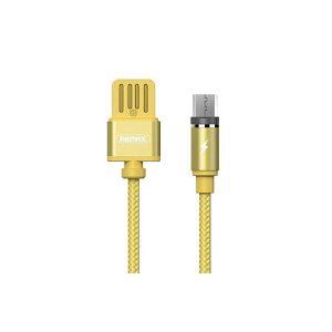 Remax RC-095I Gravity Series Magnetic Micro USB 1m Cable – Gold