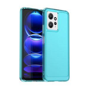 Candy Series Redmi Note 12 Pro+ 5G TPU Cover – Transparent Blue