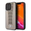 BMW iPhone 13 Pro Leather Seat Pattern Cover - Beige - Image 2