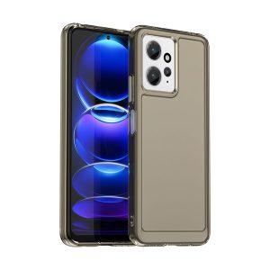 Candy Series Redmi Note 12 Pro+ 5G TPU Cover – Transparent Gray