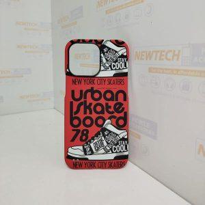 Kutis iP 14 Pro New York Skaters Printed Cover – Red