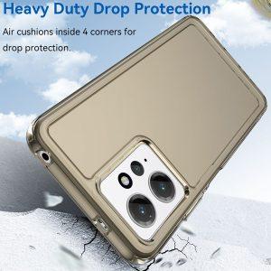 Candy Series Redmi Note 12 Pro+ 5G TPU Cover – Transparent Gray