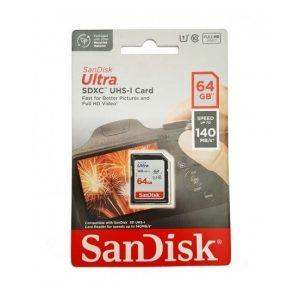 SanDisk Ultra 64GB UHS-I Class 10 MicroSDXC Memory Card