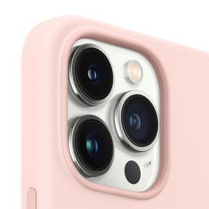 Silicone Magsafe Logo Cover iP 13 Pro HC – Chalk Pink