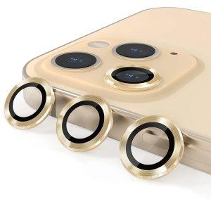 Green Iron Camera Lens Protector iP 12 Pro Max – Gold