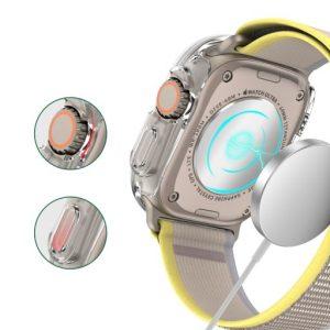 Green Lion Ultra Series Guard Pro Case for Apple Watch 49mm – Clear (GNULWS49MCL)