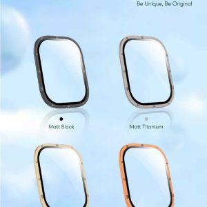 Green Lion Roman HD Glass for Apple Watch 49mm – Matte Titanium (GNIWROGMTI)