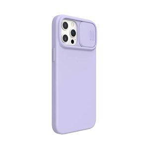 NILLKIN Camshield Magnetic Silicone Cover iP 12 Pro – Purple