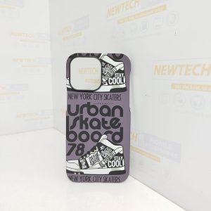 Kutis iP 14 Pro Max New York Skaters Printed Cover – Gray