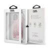 Karl Lagerfeld iPhone 11 Pro Signature Liquid Glitter Cover - Rose Gold