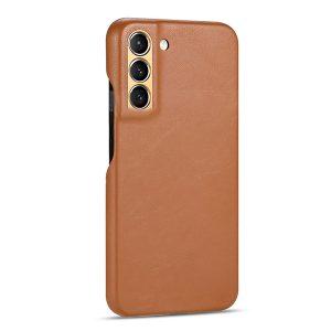 High Copy 1:1 Scale Leather Cover Logo SAM S22+ – Brown