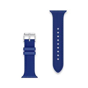 Green Elite Silicone with Style Strap for Apple Watch 41mm – Blue