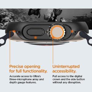 Spigen Thin Fit Apple Watch Ultra 49mm Cover – Black