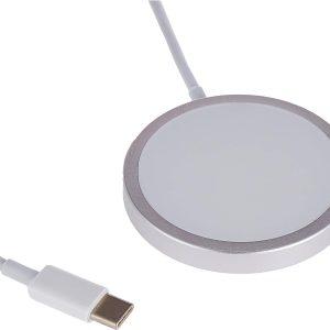 Green MagSafe Wireless Charger 15w – White