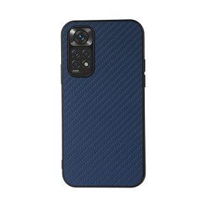 Carbon Fiber Texture Cover Redmi Note 11/11s – Blue