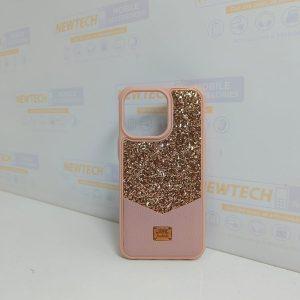 Encase iP 13 Pro Glitter Axe Series Cover – Pink