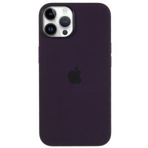 Silicone Magsafe Logo Cover iPhone 14 Pro Max HC – Purple