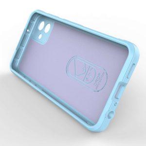 Magic Shield TPU + Flannel Cover for SAM A04 – Baby Blue
