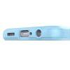 Magic Shield TPU + Flannel Cover for Samsung Galaxy A04 - Baby Blue - Image 3