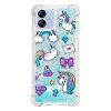 YB Quicksand Series Samsung Galaxy A04e Imprinted - Rainbow Horses - Image 2