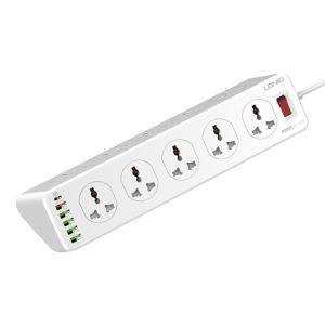 LDNIO SC10610 10 port + 1PD + 1QC + 4 USB Power Socket Extension