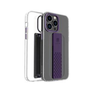 Levelo Graphia iPhone 14 Pro Max IMD Clear Case – Purple (LVLGRAPHIA14PM-PUR)