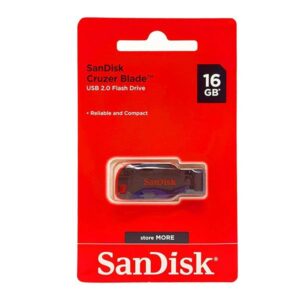 SanDisk Cruzer Blade 16GB USB 2.0 Flash Drive
