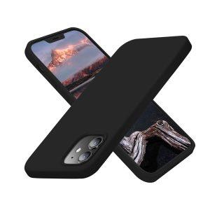Cosyu King Silicone iP 12 Pro Cover – Black