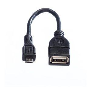 OTG Micro to USB 2.O 0.15m – Black