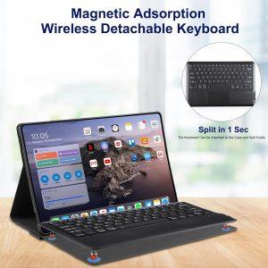 DUX DUCIS Bluetooth Detachable Keyboard Slim Smart Cover Tab S7 FE/S7+/S8+