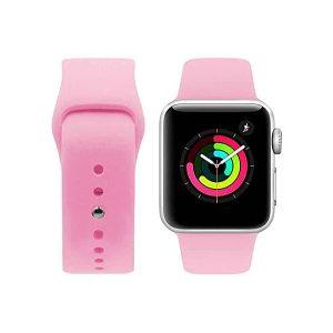 Porodo iGuard Silicone Sport Loop iWatch Band 42/44mm – Pink