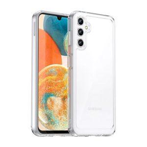 Hybrid Hard PC + TPU Cover for SAM A24 4G – Clear