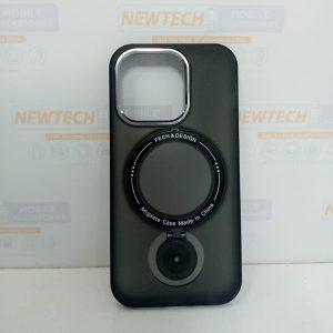 Touch Skin Rotate Magsafe Cover ip 14 Pro – Black