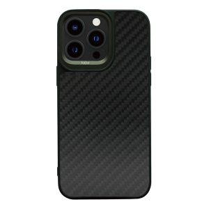 Kajsa Carbon Fiber Cover IPhone 14 Pro – Black